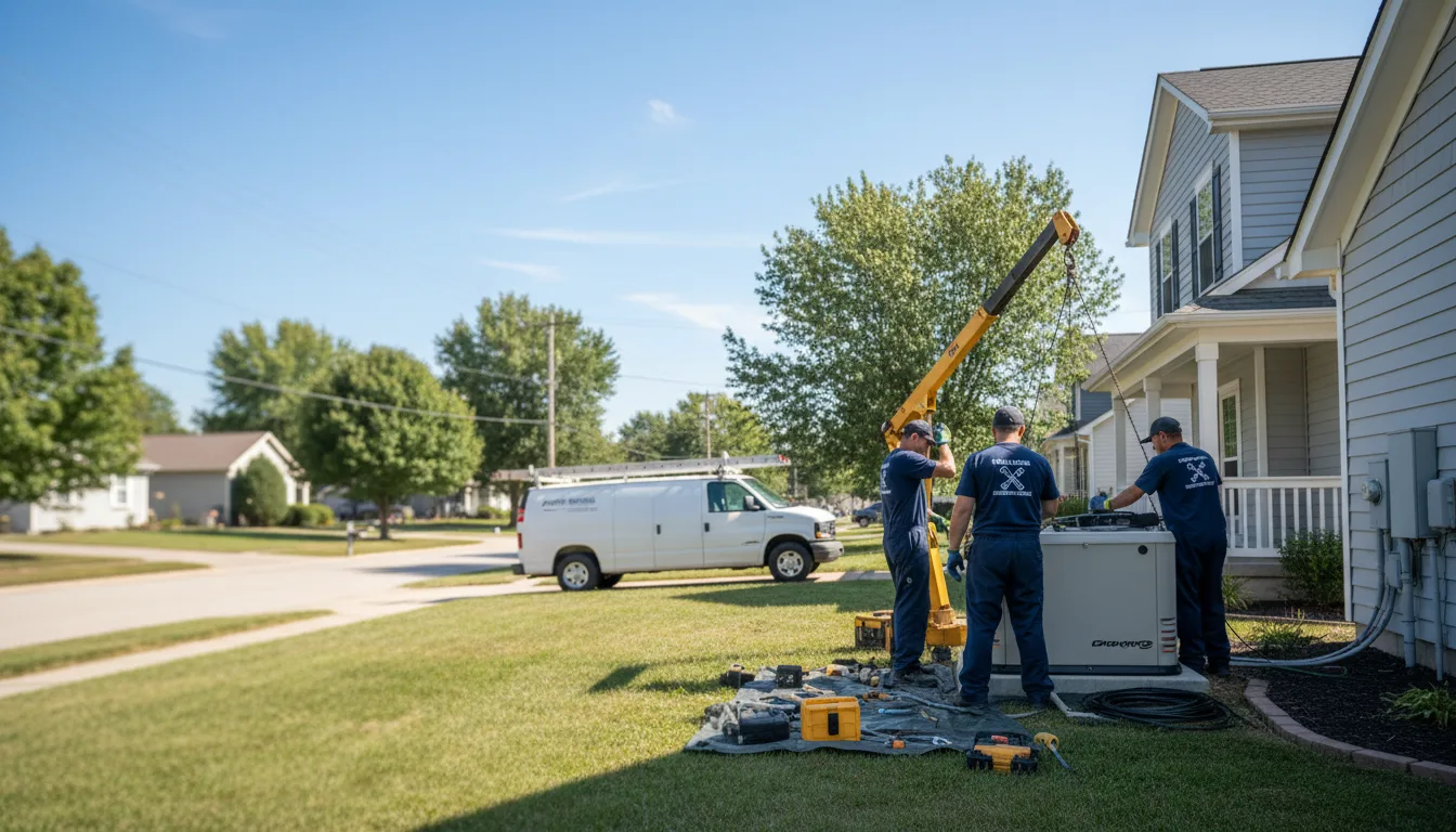 Generator Installation in Prairie Du Sac, WI near me